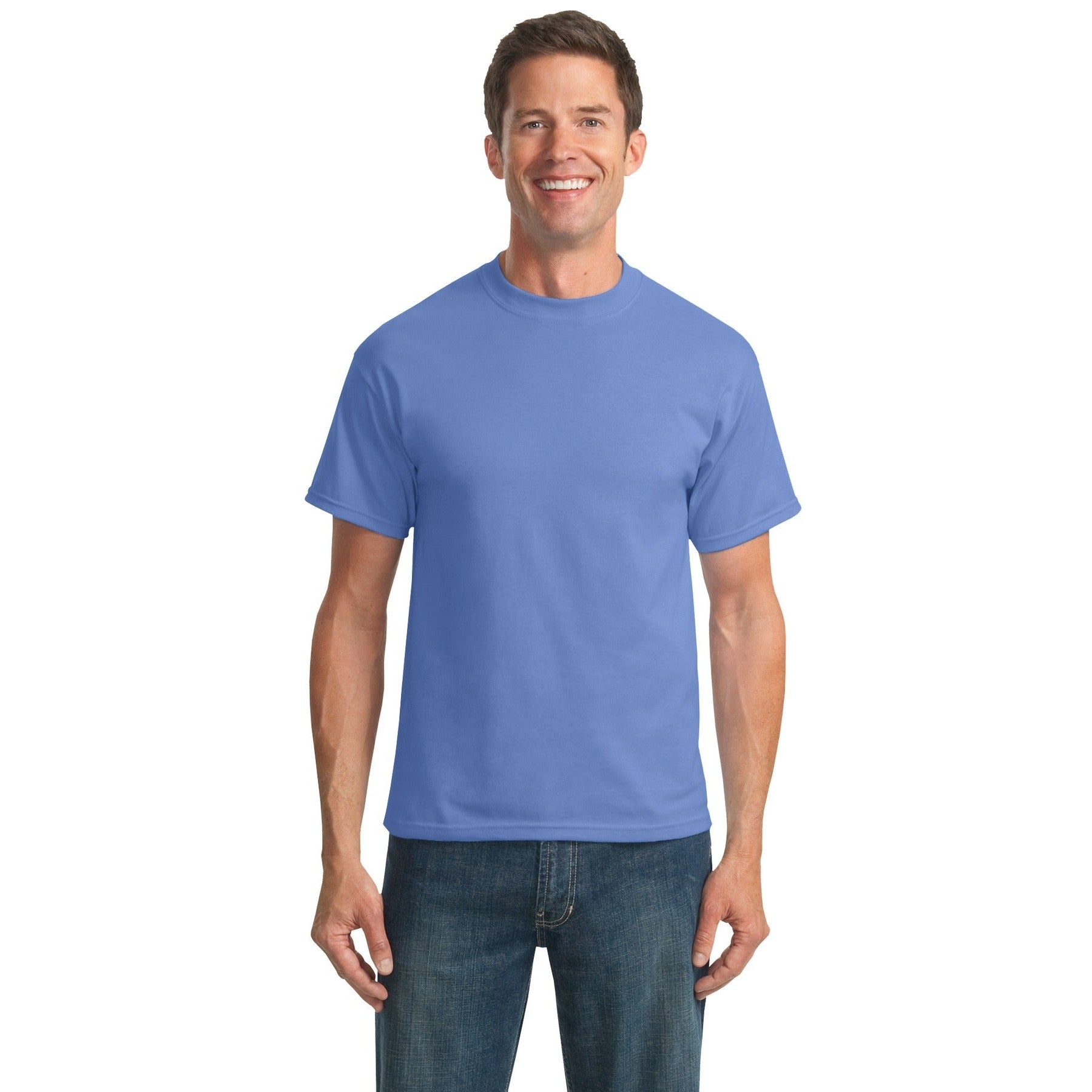 Port & Company-Port & Company® Tall Core Blend Tee. PC55T-MedTech-5